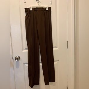 Pull & Bear High-waisted Tailored Straight Leg Trousers